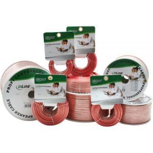 Przewód InLine Głośnikowy 2x 2.5mm2 CCA przeźroczysty 10m - 98310T 3