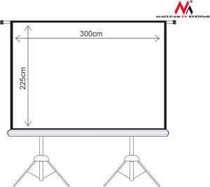 Ekran do projektora Maclean MC-712 4