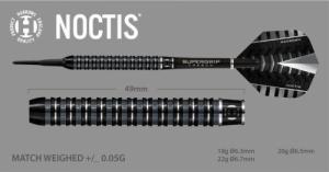 Harrows Rzutki Noctis 90% Softip 20 gr 3