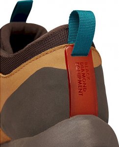 Buty trekkingowe męskie Black Diamond Mission Leather Low WP APRCH SHS r. 43.5 Amber-Cafe Brown (BD58003294271051) 4
