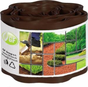 GF Garden Obrzeże Trawnikowe Faliste GF 10cm 18m Brąz (2szt.) 1