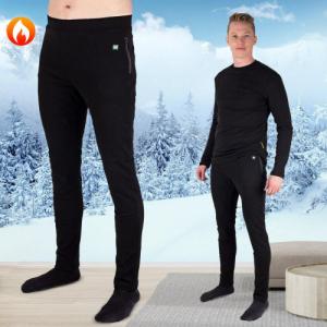 W-Tec Ogrzewane spodnie męskie W-TEC Insupants - Kolor Czarny, Rozmiar M 1