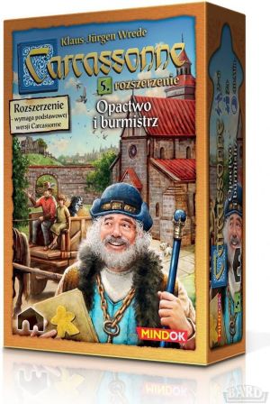 Bard Dodatek do gry Carcassonne: Opactwo i Burmistrz (II Edycja) 1