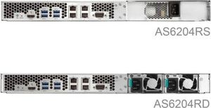 Serwer plików Asustor Asustor AS6204RS sieciowy serwer plikow NAS 1U Rack, 4-dyskowy - AS6204RS 4