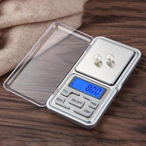 Retoo Waga jubilerska elektroniczna 200g/0,01g na baterie mała kieszonkowa 13