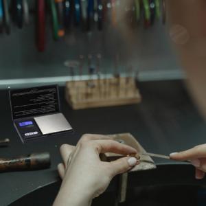 Retoo WAGA JUBILERSKA ELEKTRONICZNA 0,01- 200g WAGI LCD 11