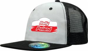 Rally Poland Czapka baseballowa męska Trucker czarna Rally Poland 1