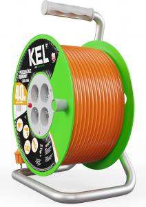 Plastrol Przedłużacz bębnowy STANDARD LINE; 4x2p+Z; IP20; 16A; H05VV-F; 3x1,5; 40m; pomarańczowy (W-97047) 7