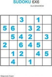 Czas Seniora Sudoku 6x6 1