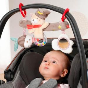 BabyFehn Zawieszka Maskotka Edukacyjna Trapez Bruno 4