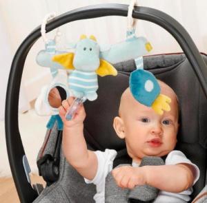 BabyFehn Zawieszka Maskotka Edukacyjna Trapez Mały Zamek 5