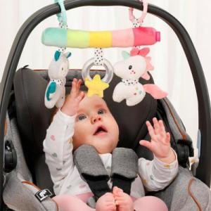 BabyFehn Zawieszka Maskotka Edukacyjna Trapez Aiko i Yuk 3