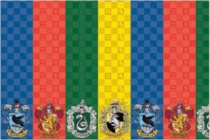 GoDan Obrus papi. Harry Potter Hogwarts Houses 120x180cm 1