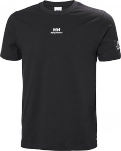 Helly Hansen Koszulka męska YU Patch T-shirt Black r.XXL (53391_991) 1