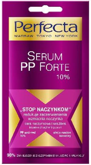 DAX Perfecta Serum na twarz PP Forte 10% "Stop Naczynkom" redukujące zaczerwienienia 10ml 1