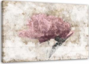 Feeby OBRAZ NA PŁÓTNIE Kwiat Abstrakcja vintage 120x80 1