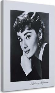 Feeby OBRAZ NA PŁÓTNIE Audrey Hepburn Aktorka 40x60 1