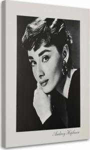 Feeby OBRAZ NA PŁÓTNIE Audrey Hepburn Portret 40x60 1