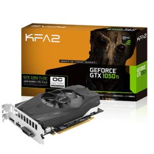 Karta graficzna KFA2 GeForce GTX 1050 Ti OC 4GB GDDR5 (128 Bit) HDMI, DP, DVI, BOX (50IQH8DSN8OK) 1