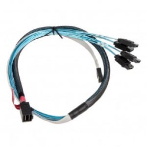SilverStone SFF 8643 - SATA x4, 0.6m, Wielokolorowy (SST-CPS05-RE) 2