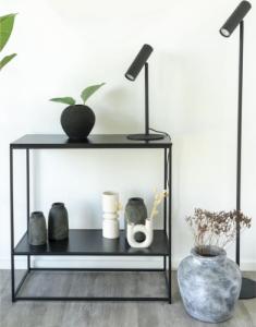 Lampa stołowa House Nordic House Nordic Lampa stołowa LED Lia, czarna 7