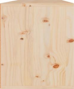 vidaXL vidaXL Szafki ścienne, 2 szt., 45x30x35 cm, lite drewno sosnowe 7