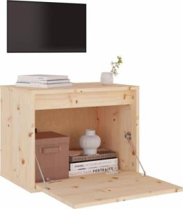 vidaXL Szafka ścienna, 45x30x35 cm, lite drewno sosnowe 4