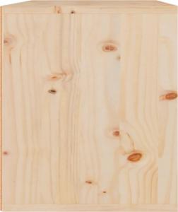vidaXL Szafka ścienna, 45x30x35 cm, lite drewno sosnowe 6