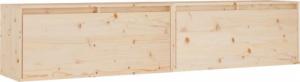 vidaXL vidaXL Szafki ścienne, 2 szt., 80x30x35 cm, lite drewno sosnowe 2