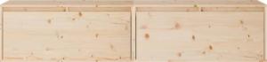 vidaXL vidaXL Szafki ścienne, 2 szt., 80x30x35 cm, lite drewno sosnowe 4