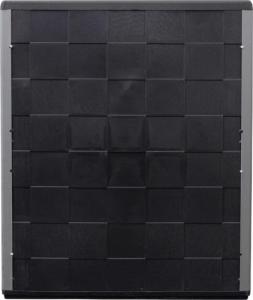 Szafa ogrodowa vidaXL vidaXL Szafka ogrodowa, czarno-szara, 68x37x84 cm, PP 6