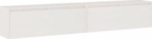 vidaXL vidaXL Szafki ścienne, 2 szt., białe, 100x30x35 cm, drewno sosnowe 2