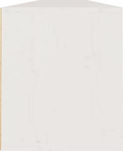 vidaXL vidaXL Szafki ścienne, 2 szt., białe, 100x30x35 cm, drewno sosnowe 6