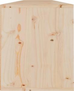 vidaXL vidaXL Szafki ścienne, 2 szt., 100x30x35 cm, lite drewno sosnowe 7