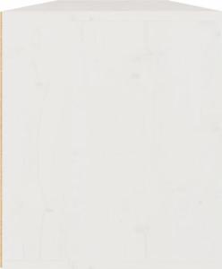 vidaXL vidaXL Szafki ścienne, 2 szt., białe, 60x30x35 cm, lite drewno sosnowe 7