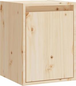 vidaXL vidaXL Szafki ścienne, 2 szt., 30x30x40 cm, lite drewno sosnowe 5