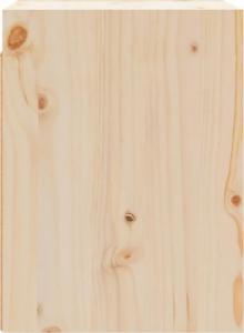 vidaXL vidaXL Szafki ścienne, 2 szt., 30x30x40 cm, lite drewno sosnowe 7