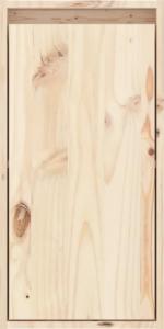 vidaXL vidaXL Szafki ścienne, 2 szt., 30x30x60 cm, lite drewno sosnowe 4
