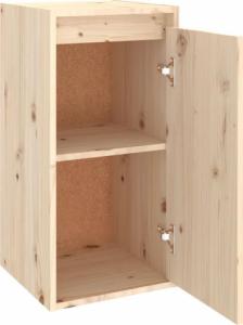 vidaXL vidaXL Szafki ścienne, 2 szt., 30x30x60 cm, lite drewno sosnowe 6