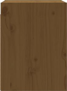 vidaXL vidaXL Szafki ścienne, 2 szt., miodowy brąz, 30x30x40 cm, lita sosna 7