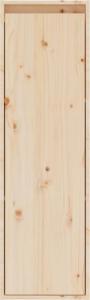vidaXL vidaXL Szafki ścienne, 2 szt., 30x30x100 cm, lite drewno sosnowe 4