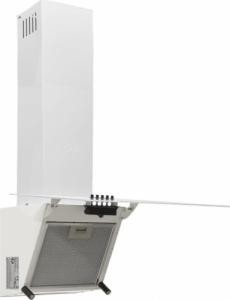 Okap vidaXL vidaXL Ścienny okap kuchenny, 60 cm, stal i hartowane szkło, biały 4