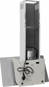 Okap vidaXL vidaXL Ścienny okap kuchenny, 60 cm, stal i hartowane szkło, biały 6