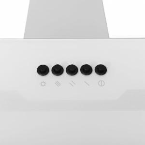 Okap vidaXL vidaXL Ścienny okap kuchenny, 60 cm, stal i hartowane szkło, biały 7