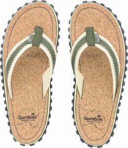 Gumbies Gumbies - unisex japonki CORKER - KHAKI 43 4