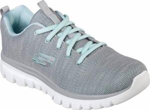 Skechers Skechers damskie buty sportowe Graceful Twisted Fortune 12614 GYMN Gray/Mint 36,5 1