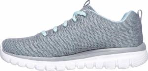 Skechers Skechers damskie buty sportowe Graceful Twisted Fortune 12614 GYMN Gray/Mint 36 4