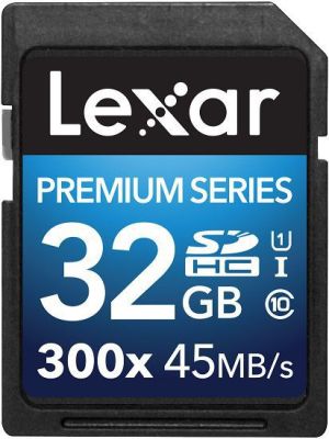 Karta Lexar 300x SDHC 32 GB Class 10 UHS-I/U1  (LSD32GBBEU300) 1