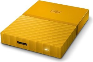 Dysk zewnętrzny HDD WD HDD My Passport 1 TB Żółty (WDBYNN0010BYL-WESN) 3