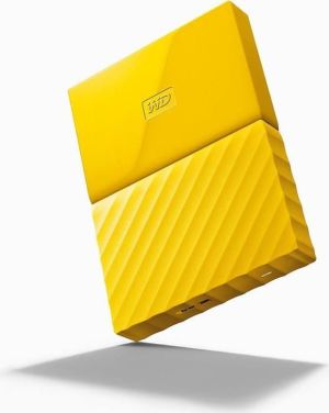 Dysk zewnętrzny HDD WD HDD My Passport 1 TB Żółty (WDBYNN0010BYL-WESN) 5